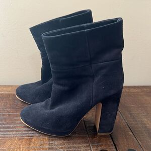 Rupert Sanderson Suede Slouchy Booties